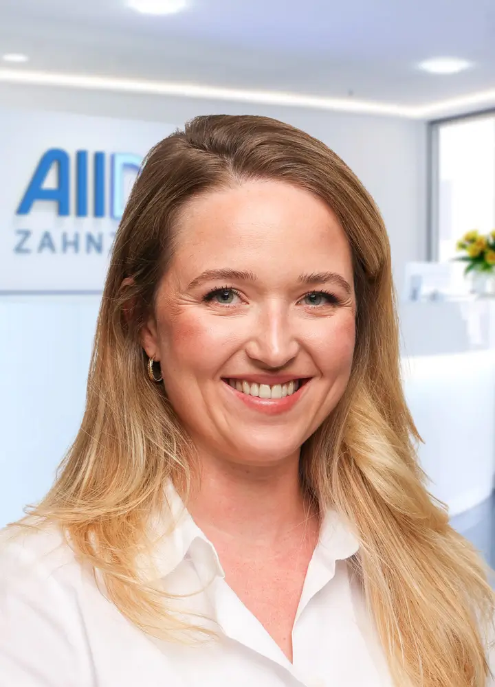 Portrait Zahn&auml;rztin Maren Jansen (AllDent Hannover)